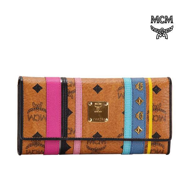 MCM エムシーエム Dia Visetos ディアヴィセトス フラップウォレット