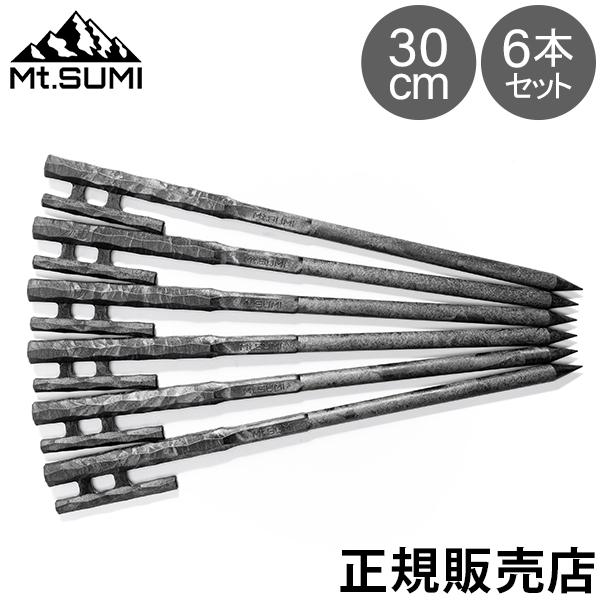 Mt.SUMI（マウントスミ） リ カーボンペグ 名栗 6本セット 30cm Re