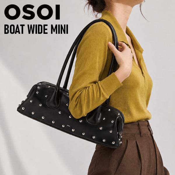 並行輸入品】 OSOI オソイ BOAT WIDE MINI ハンドバッグ ショルダー