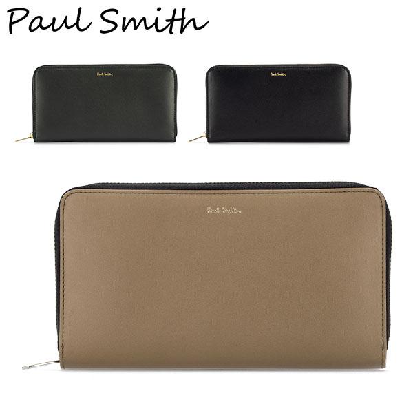 Paul Smith ポールスミス PAUL SMITH 財布 メンズ 長財布 ラウンド  