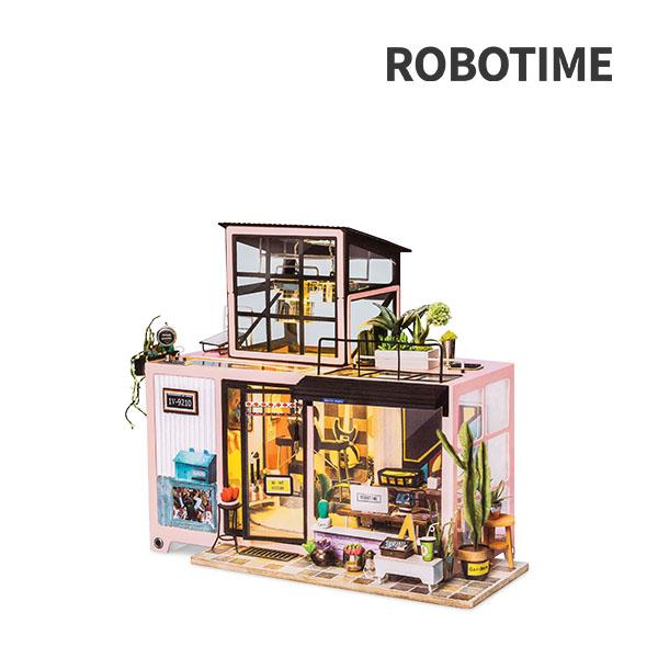 Robotime ミニチュアハウス ドールハウス ケビンスタジオ DG13 