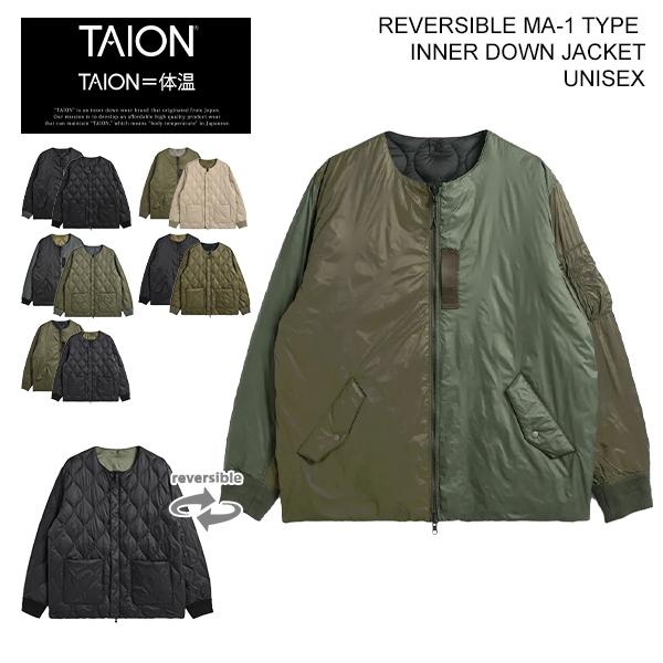 TAION タイオン ジャパンスペシャル リバーシブル MA-1 ダウン TAION タイオン ジャパンスペシャル リバーシブル MA-1 ダウン