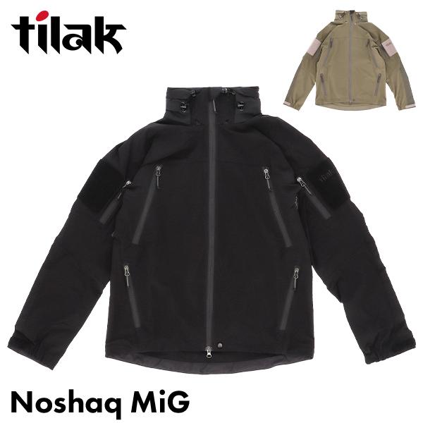 tilak Noshag MIG Jacket ブラック　ミリタリージャケット tilak ミリタリーラインNOSHAQ MIG Jacket | TWOPEDAL (ツーペダル)