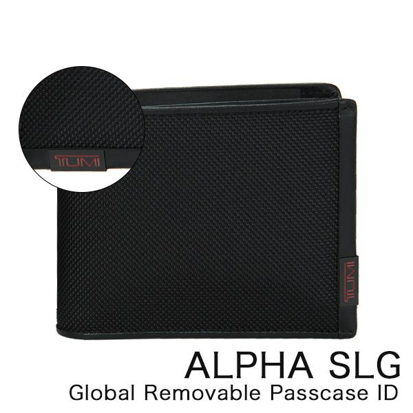 【新品／未使用】TUMI 二つ折り財布　ALPHA 019235D TUMI トゥミ 財布 メンズ アルファ リムーバブル・パスケース 二