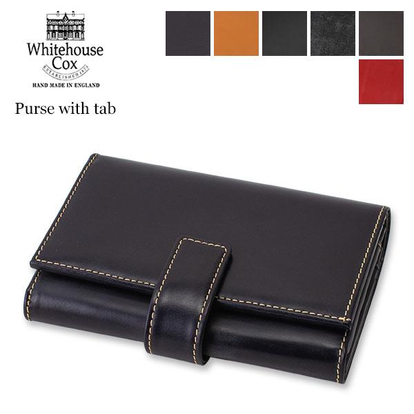 美品 Whitehouse Cox 黒 ファスナータイプ二つ折り財布 ホワイトハウスコックス 財布 Whitehouse Cox 二つ折り財布