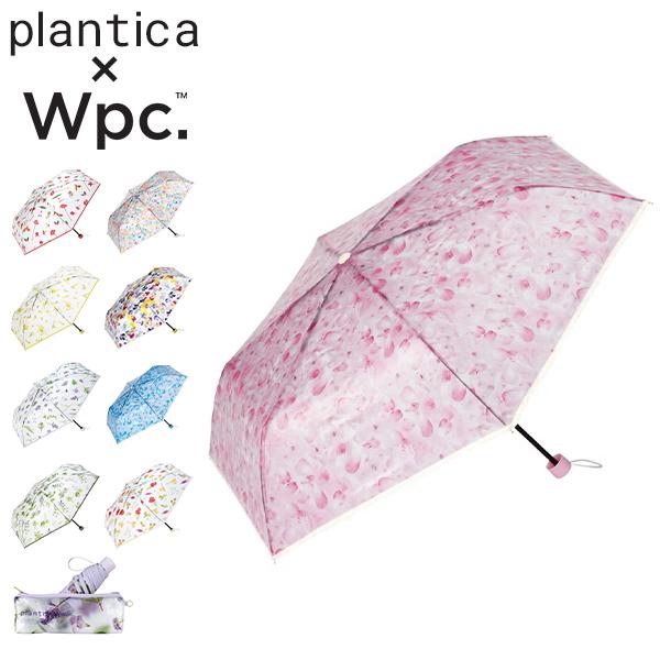 Wpc. ダブリュピーシー 折り畳み傘 傘 ビニール傘 plantica× フラワー