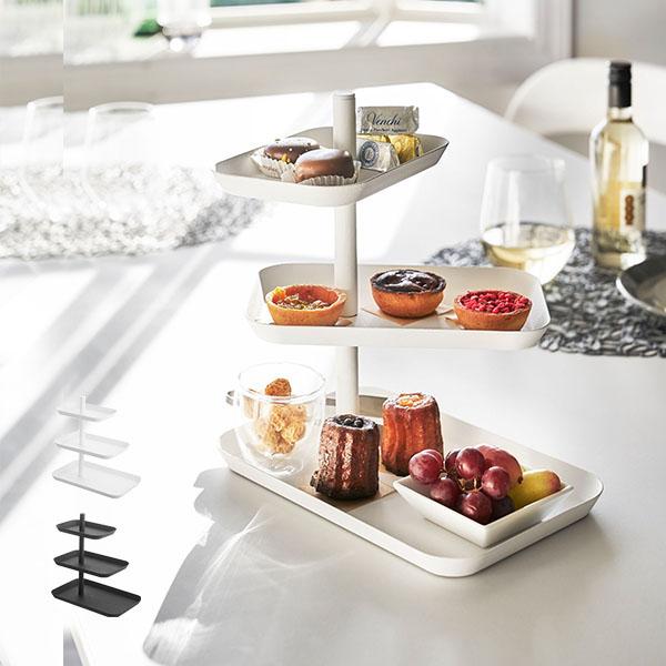 キッチン3段トレー トレイ Tower タワー 山崎実業 ケーキ お菓子 プレート お盆 ティーパーティー Ymz 274 Gulliveronlineshopping Yahoo 店 通販 Yahoo ショッピング
