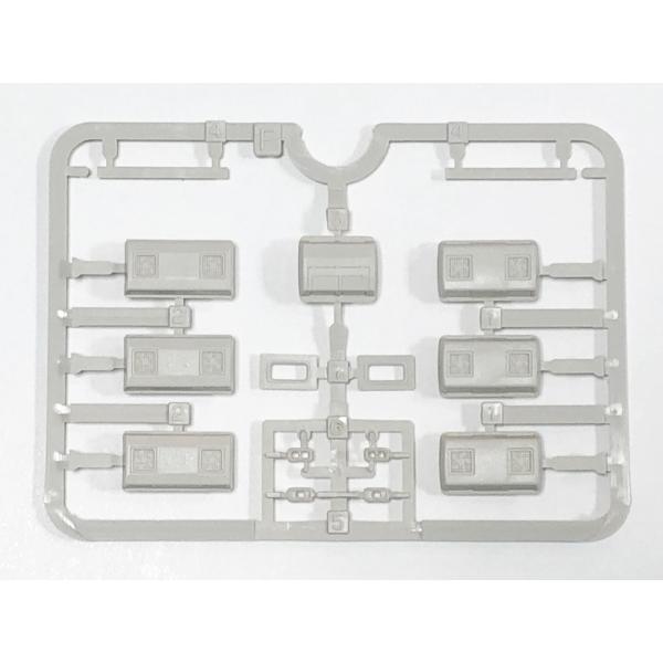 グリーンマックス 名鉄6500系用クーラー・標識灯・ランボード 1枚入り