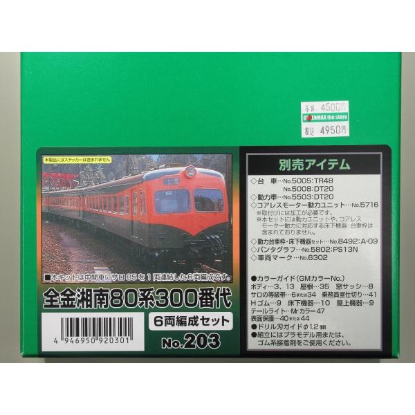 つぼみ堂 80系電車300番台 キット組立 ジャンク品　4両セット gm-store-web_e-203