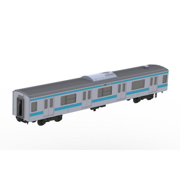 S*i様 1/80　PLUM　209系房総色先頭車2両キット PLUM 1/80 JR東日本209系直流電車タイプ(房総色)クハ209・クハ