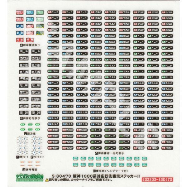 阪神1000系(車番選択式) グリーンマックス　30470+30471 グリーンマックス 30471 阪神1000系（車番選択式） 増結用先頭車