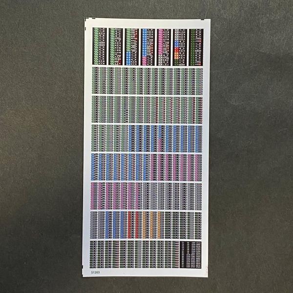 世田谷総合車両センター 汎用行先ステッカー(E233系7000番台 埼京線