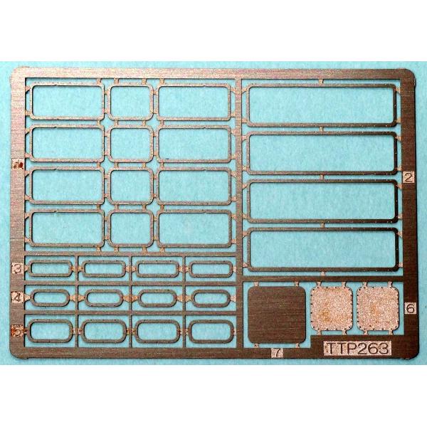 トレジャータウン TTP263 関西103・113系前面窓枠・サロ213と仙石線窓