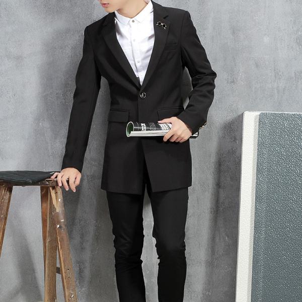 テーラードジャケット メンズ カジュアルスーツ 一つ釦 ロング丈コート 春新作 春 秋 M 4xl Buyee Buyee Japanese Proxy Service Buy From Japan Bot Online