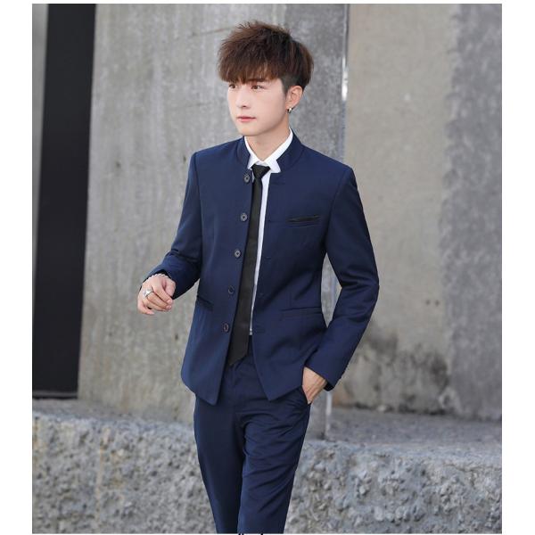 パンツスーツ メンズ スタンドカラー ビジネススーツ スーツセットアップ 細身 スリムフィット 面接 卒業 入学式 就職 代 30代 Buyee Buyee Japanischer Proxy Service Kaufen Sie Aus Japan