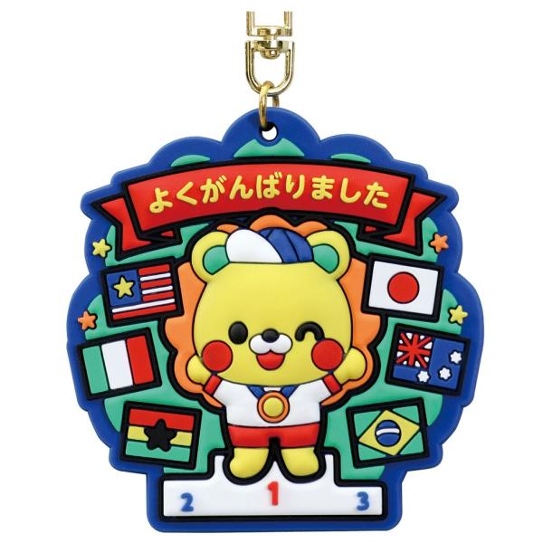 ラバーマグネットメダル アニマルズ メダル 運動会 発表会 イベント