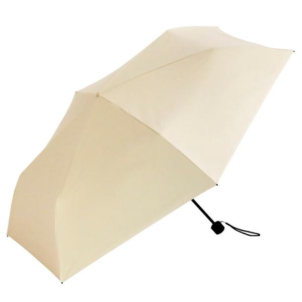未使用品 わちふぃーるど 復刻カフェ柄傘 アイボリー MG355