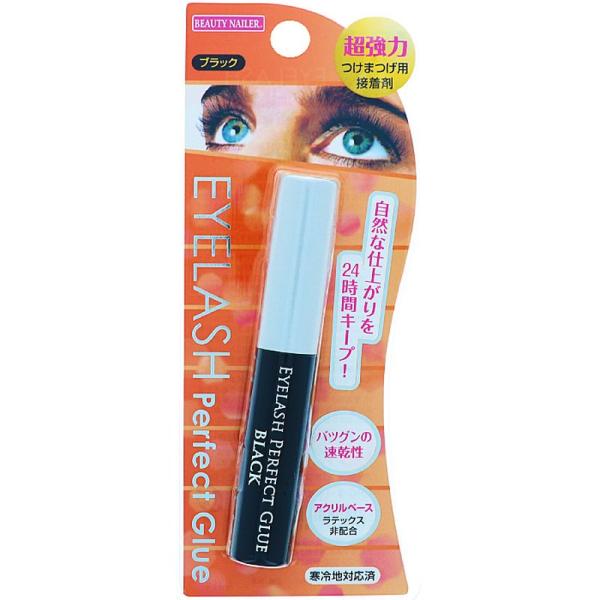 ビューティーネイラー つけまつげ用接着剤 5ml ブラックタイプ アイラッシュグルー 超強力 速乾性 1日キープ つけまつ毛 接着剤 まつげのりムラキ ビューティーネイラー つけまつげ接着剤 アイラッシュグルー■メーカー・ブランド名：株式会...