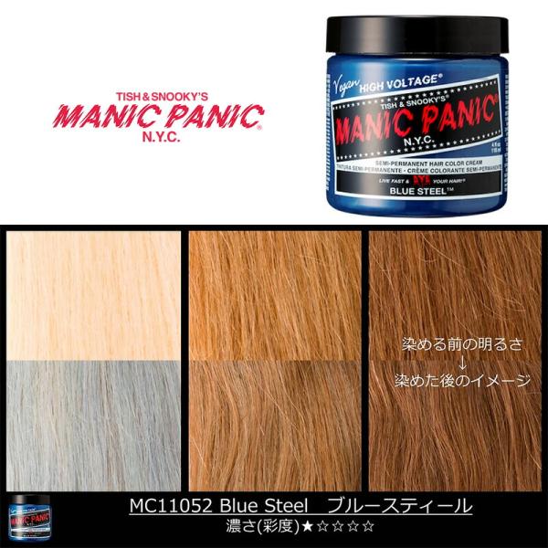 マニックパニック MPカラー ブルースティール 11052 マニパニ シルバー