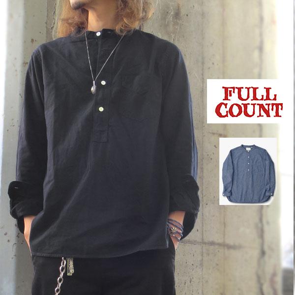 FULLCOUNT（フルカウント） [ #4900 ] STAND COLLAR CHAMBRAY SHIRTS