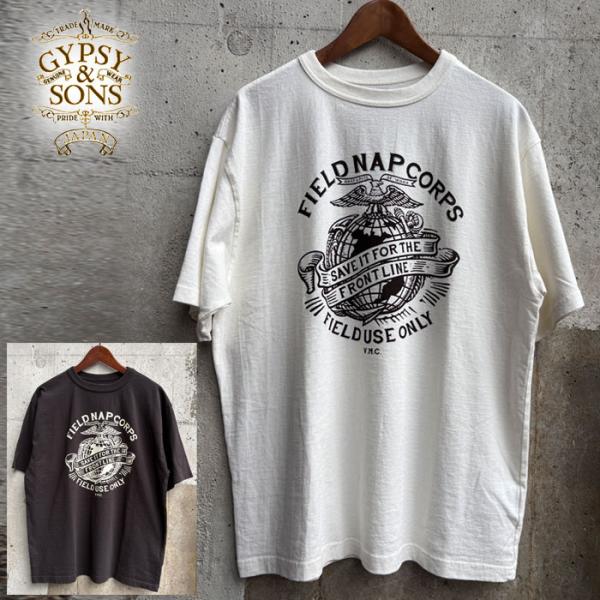 GYPSY&SONS ジプシーアンドサンズ VMC NAP CORPUS TEE　プリント グラフィックTシャツ　GS2549952 トップス 半袖Tシャツ コットン100％ 日本製