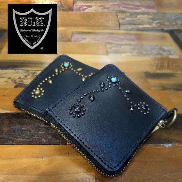 HTC BLACK TYPE-5 SN33 LEATHER WALLET 【BLACK/BRASS】 【BLACK HTC BLACK TYPE-5 SN33 LEATHER WALLET 【BLACK/BRASS】 【BLACK