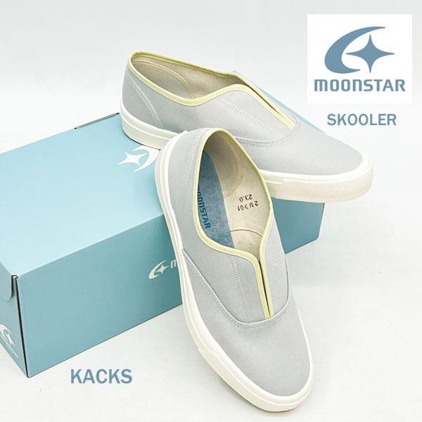 MOONSTAR KACKSムーンスター スリッポンムーンスター スニーカー GRAY