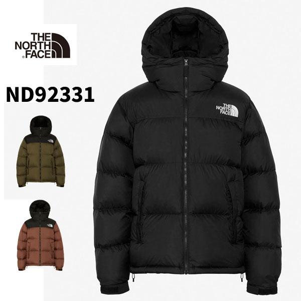 THE NORTH FACE ザ・ノースフェイス Nuptse Hoodie ヌプシフーディー メンズ ブラック ニュートープ カプチーノ  ND92331 ダウンジャケット