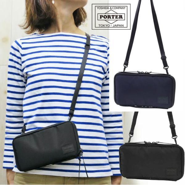 PORTER girl CAPE ラベルオーガナイザー ショルダーウォレット CAPE（PORTER GIRL） ポーター ケープ 2WAYトラベル