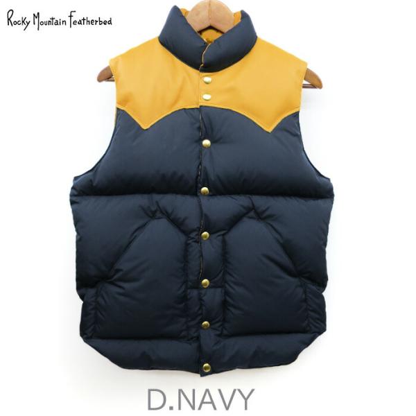 Rocky Mountain FeatherBed 2024FW Featherbed DOWN VEST / NYLON ボア