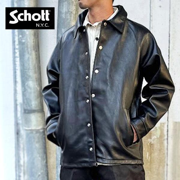Schott N.Y.C 2024FW SHEEP COACH JACKET シープ コーチ Schott N.Y.C 2024FW SHEEP COACH JACKET シープ コーチ
