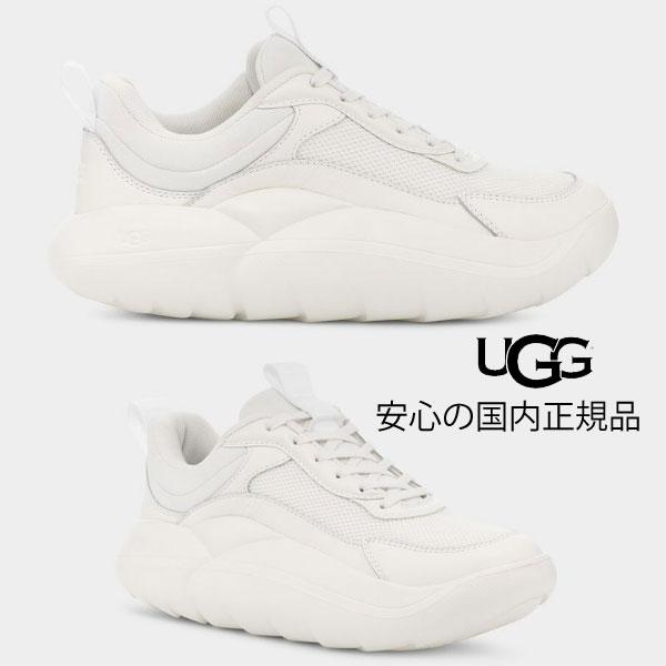 明日まで値下げ 美品 UGG クラウドトレーナーホワイト 厚底