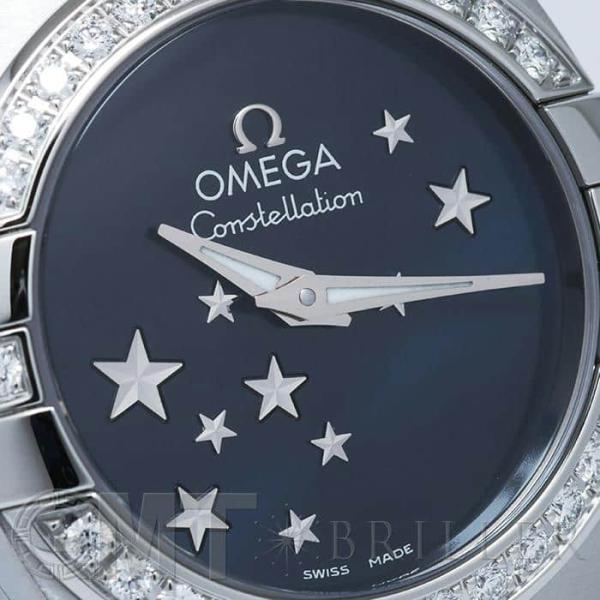 OMEGA コンステレーション ブラッシュ ブルー 123.15.24.60.03.001　付属品完品 OMEGA 新品レディース 腕時計 送料無料
