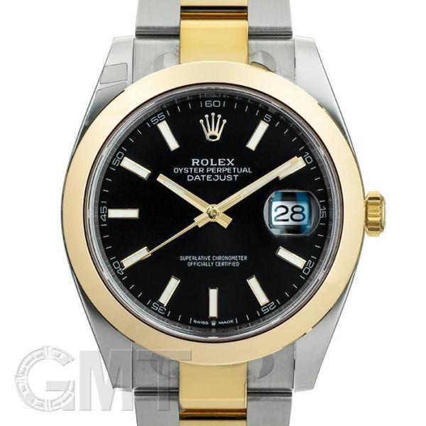 �����b�N�X �f�C�g�W���X�g 41 126303 �u���b�N �I�C�X�^�[�u���X ROLEX �V�i �����Y  �r���v  ��������  �N�����x