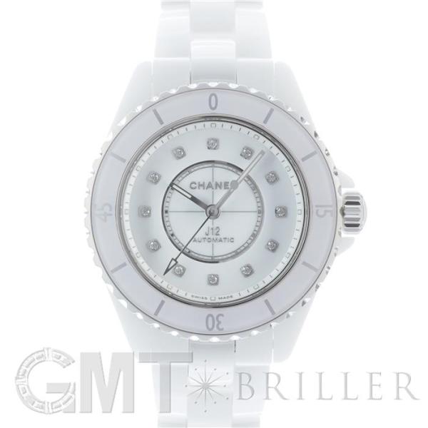 訳あり シャネル J12 12P 33mm 白 セラミックデイトクォーツ 駅南やまご質店オンラインショップ / シャネル H2123 J12