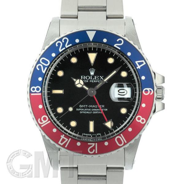 ロレックス純正531-0 530-0規格　1675 6694 中古　良品 ROLEX ロレックス GMTマスターI レッド/ブルー 16750 フチあり