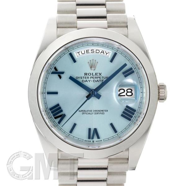 lycee 4月20まで限定販売　エスタ デイデイト ロレックス デイデイト40 228206 アイスブルー 保証書2021