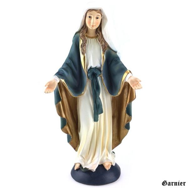 マリア像 聖母像 置物 インテリア オブジェ 21cm 無原罪 Mother Maria