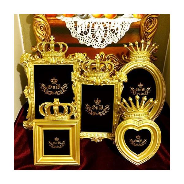 フォトフレーム フォトスタンド 写真立て クラウン Sサイズ ゴールド ハート型 アンティーク調 西洋 バロック調 装飾 ロココ調 ギフト 贈り物 プレゼント 王冠 Buyee Buyee Japanese Proxy Service Buy From Japan Bot Online