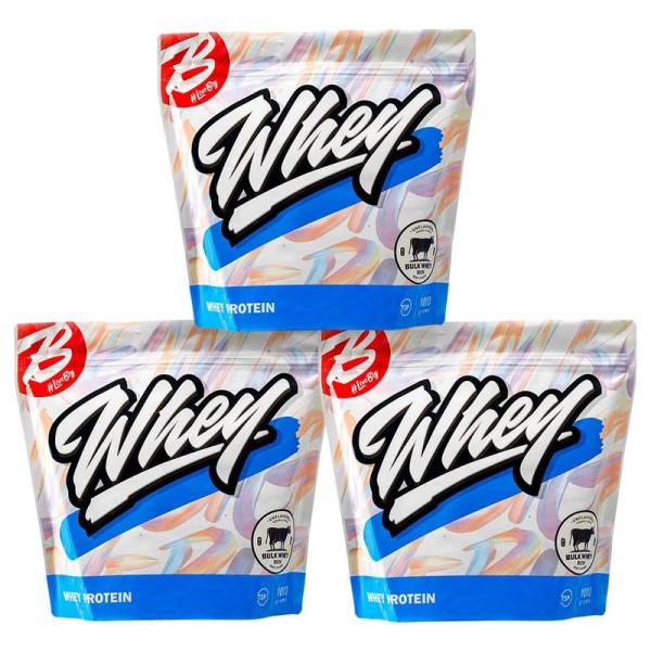 バルクスポーツ プロテイン バルクホエイ RICH 3kg（1kg x 3個） 甘味