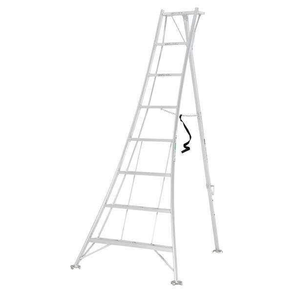 ALINCO(アルインコ)　園芸三脚　アルミ三脚脚立　KWX-240 全高:2.47m[法人限定] [日時指定不可]