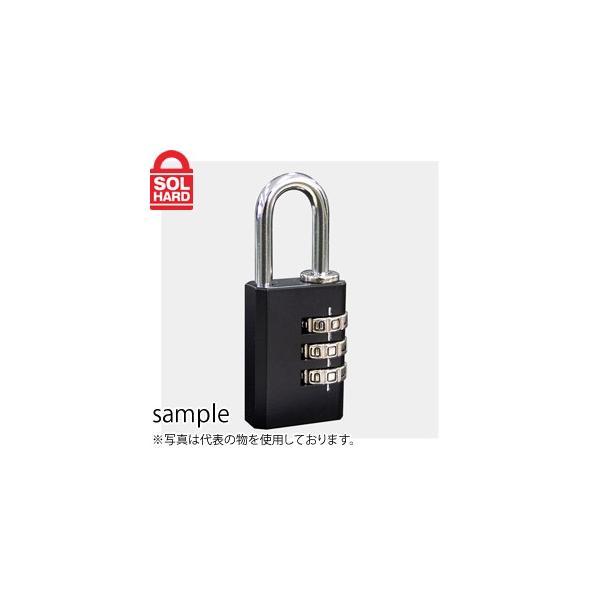 SOL HARD (ソールハード)　No.310　BIGチェンジロック　30mm　ダイヤル南京錠　(3桁可変)　単品