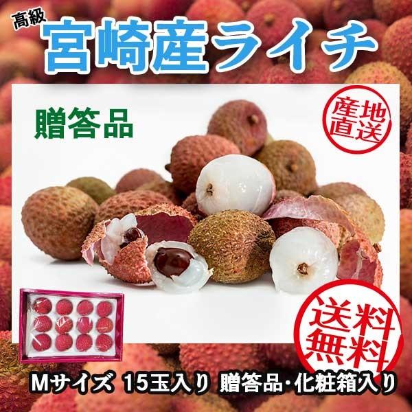 高級 宮崎産 ライチ 贈答用 化粧箱入り ギフト Mサイズ 15個入り 送料無料 ごちそうギフト市場 通販 Yahoo ショッピング