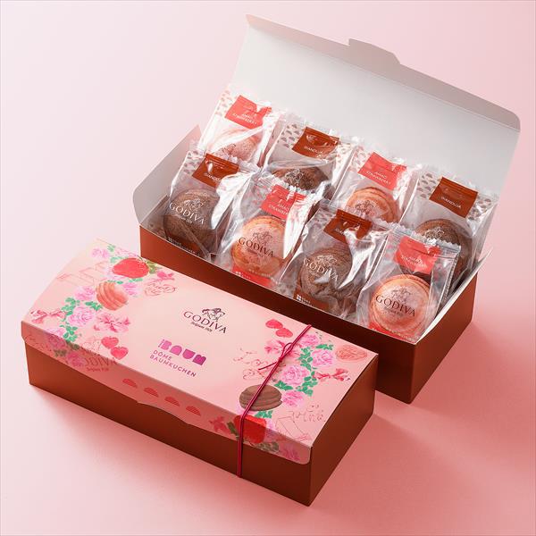 プレゼント ギフト お返し お祝い チョコレート スイーツ ゴディバ Godiva ドーム バームクーヘン あまおう苺 ジャンドゥーヤ 8個入 ゴディバ Godiva 通販 Paypayモール