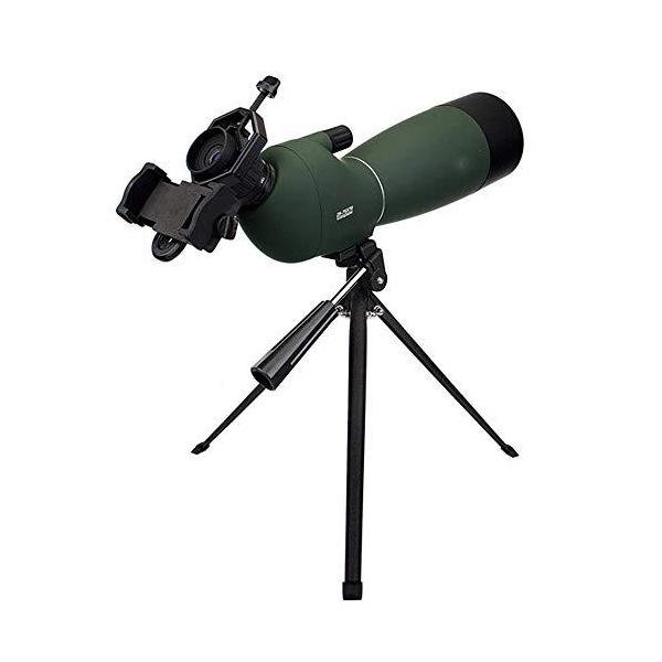 zmart 25-75x70mm スコープ 防水 望遠鏡 ズーム バードウォッチ 単眼 ユニバーサル 電話 アダプター マウント