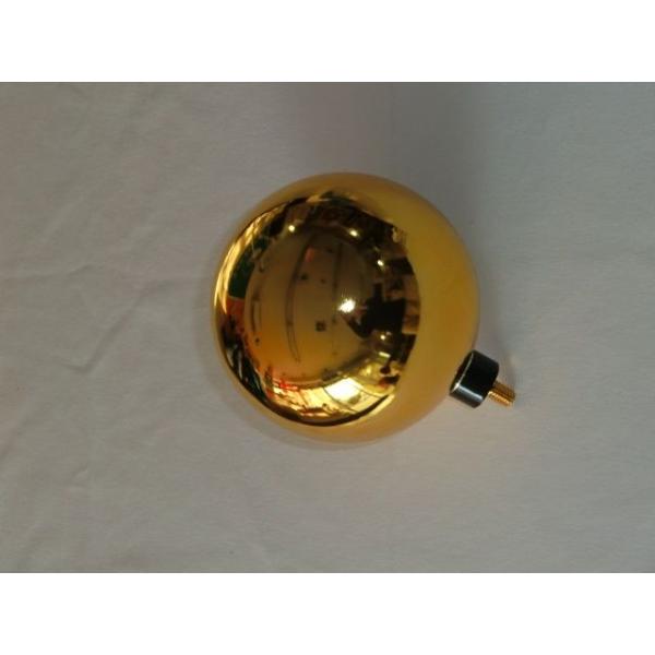 旗竿（アルミ合金伸縮ポール）5〜6ｍに取付、旗の寸法は140×210または180×270ｃｍが最適。個装箱付　3分ネジ　既製の旗竿全てで使用可能です。尚、15cmの製品は製造中止廃盤になりました。玉の接合部が見えますが使用には差し支えありま...