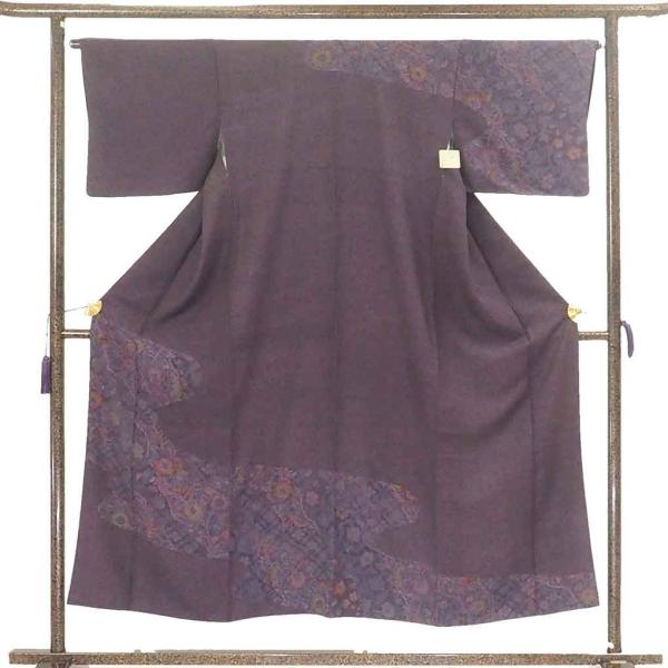 A*様 未使用　新品　美品　袷　正絹　訪問着　フルセット　身丈157 裄丈67. 新品 美品 袷 正絹 訪問着 準礼装 1つ紋 フルセット 身丈162 裄