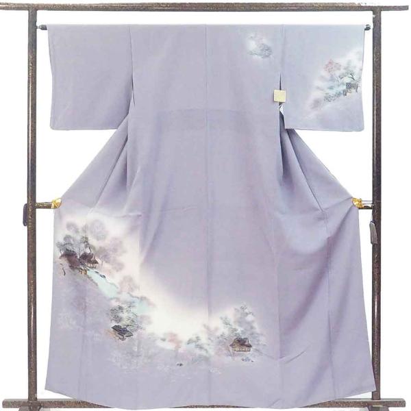 訪問着⭐︎袷　正絹　源氏香⭐︎肩身丈161 訪問着⭐︎袷 正絹 源氏香⭐︎肩身丈161