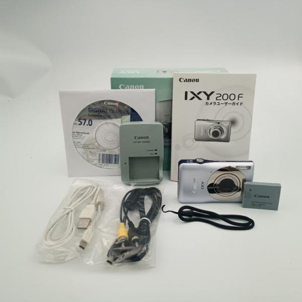 Canon IXY 200F シルバー コンパクトデジタルカメラ