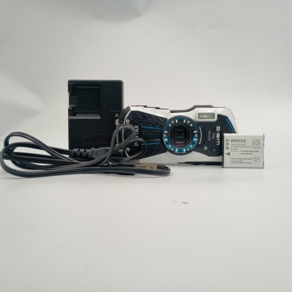 PENTAX WATERPROOF Optio WG-2 GPS 白 コンパクトデジタルカメラ